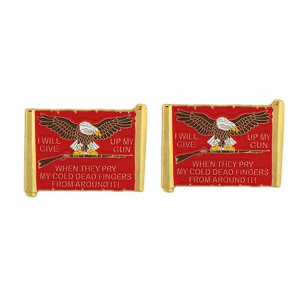 I Will Give Up My Gun When They Pry My Cold Dead Fingers Pins