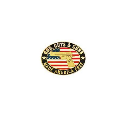God Cuts & Guns Made America Free Cufflinks
