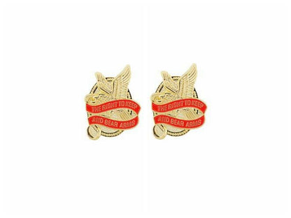 The Right to Keep and Bear Arms Cufflinks
