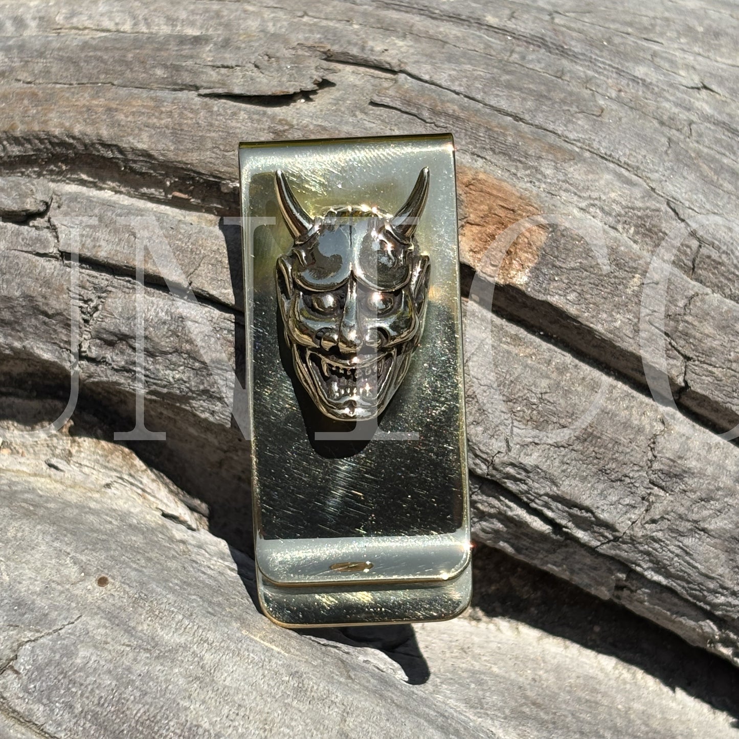 Skull Evil Head Money Clips