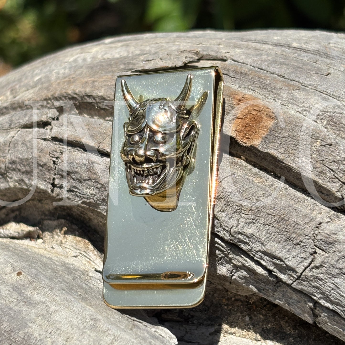 Skull Evil Head Money Clips
