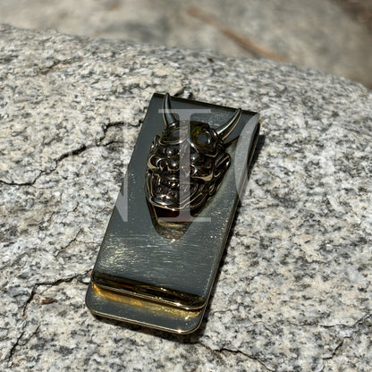 Skull Evil Head Money Clips